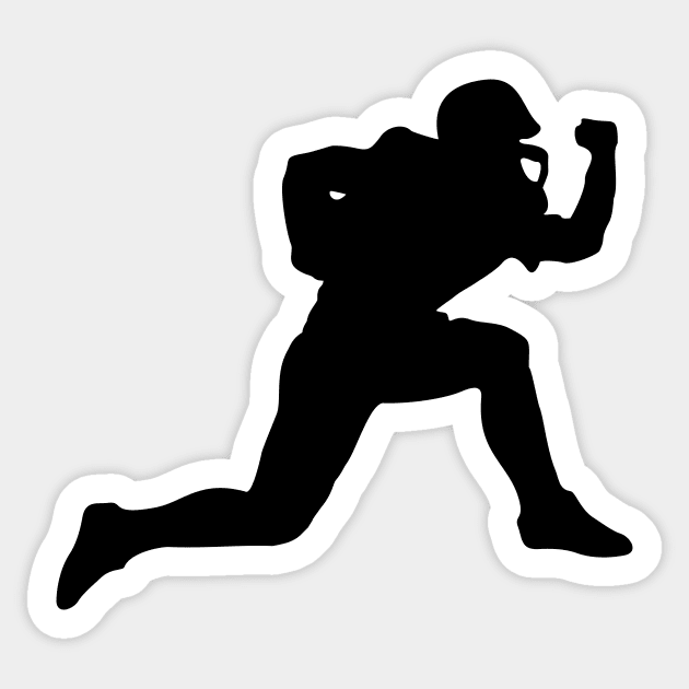 American Football Player Sticker by XOOXOO
